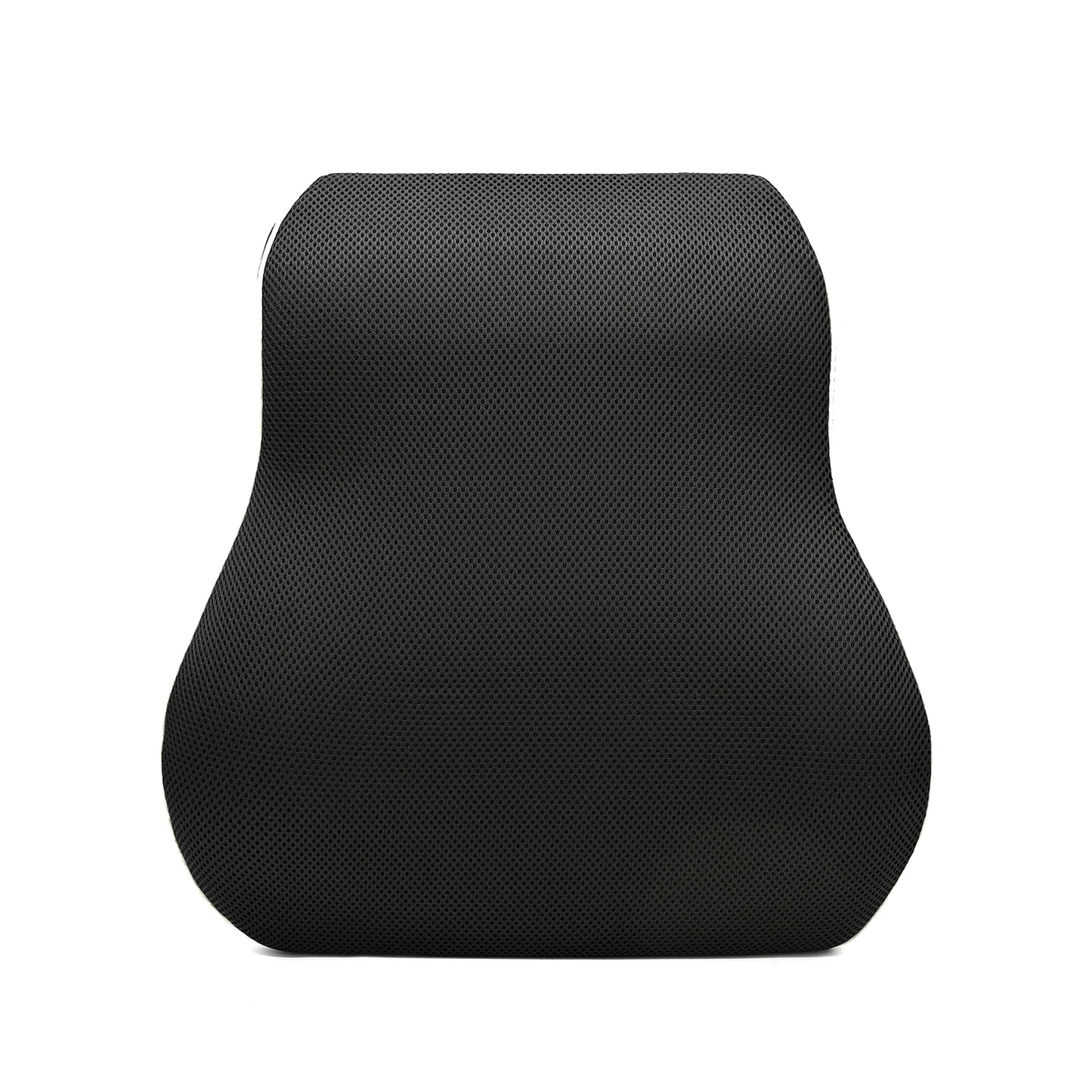 LUMBREST DriveEase™ Lumbar Cushion – Memory Foam Support - black waist / L