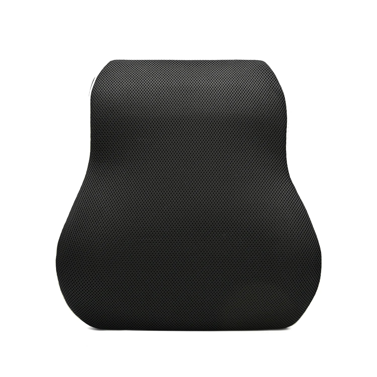 LUMBREST DriveEase™ Lumbar Cushion – Memory Foam Support - black waist / L