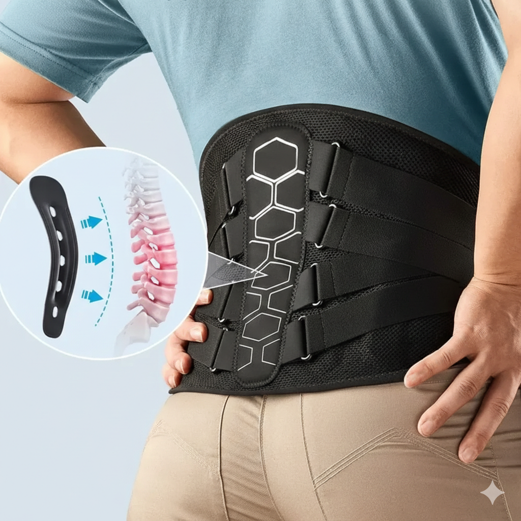 LUMBREST CoreEase™ Belt – Lightweight Lumbar Support with Soft Padding - 3XL