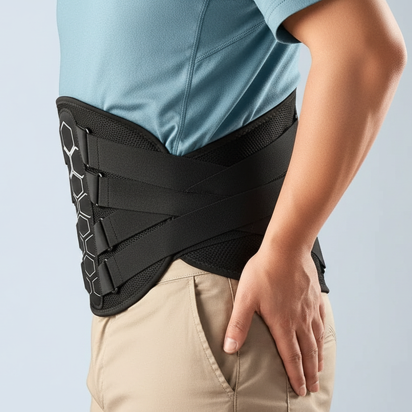 LUMBREST CoreEase™ Belt – Lightweight Lumbar Support with Soft Padding
