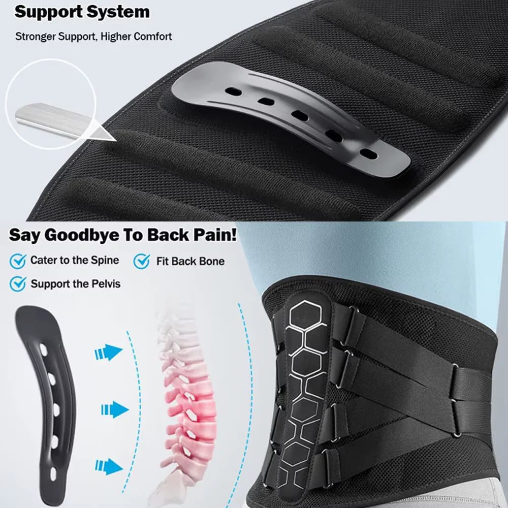 LUMBREST CoreEase™ Belt – Lightweight Lumbar Support with Soft Padding