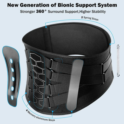 LUMBREST CoreEase™ Belt – Lightweight Lumbar Support with Soft Padding