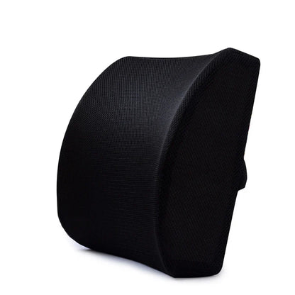 LUMBREST DriveComfort™ Cushion – Memory Foam Lumbar Support - Black