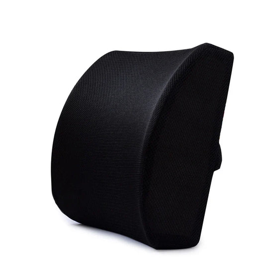 LUMBREST DriveComfort™ Cushion – Memory Foam Lumbar Support - Black