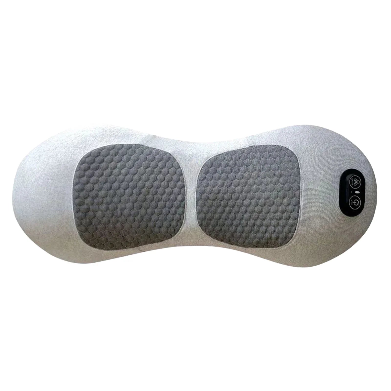 LUMBREST RelaxCore™ Pillow – Adjustable Lumbar Support with Heat - Light Grey