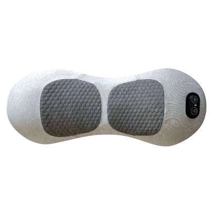 LUMBREST RelaxCore™ Pillow – Adjustable Lumbar Support with Heat - Light Grey