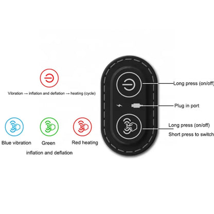 LUMBREST RelaxCore™ Pillow – Adjustable Lumbar Support with Heat - Light Grey