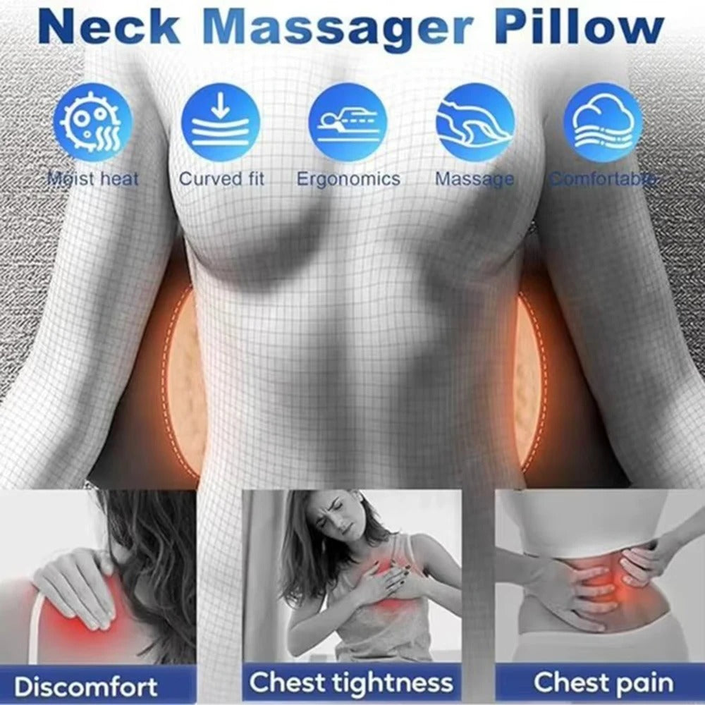 Pillow Heated Vibration Lumbar Support LUMBREST Pillow Heated Vibration Lumbar Support LUMBREST
