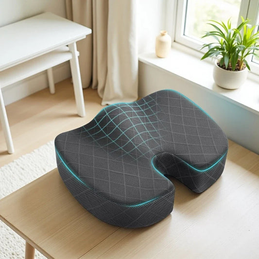 LUMBREST SeatEase™ Cushion – Memory Foam Comfort Seat Support